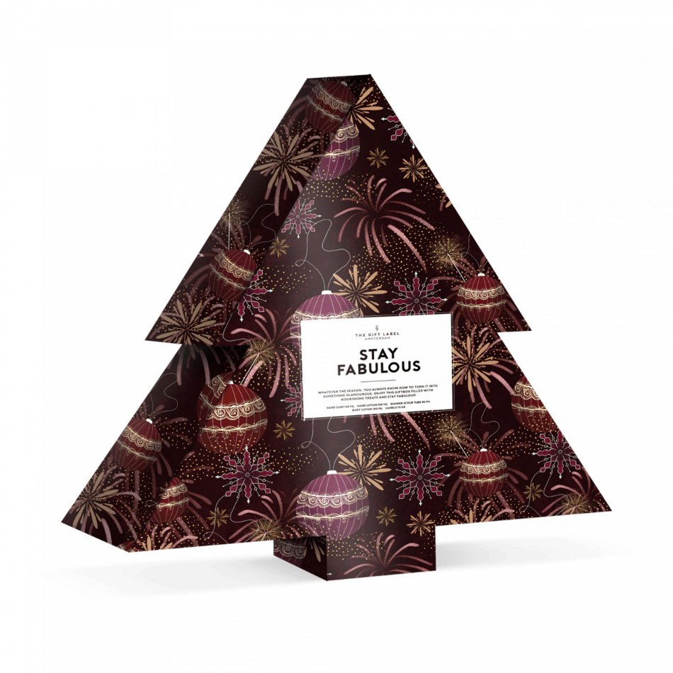 Kerstboom Giftbox Stay Fabulous
